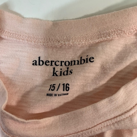 Abercrombie & Fitch Youth Pink T-Shirt - Picture 3 of 5